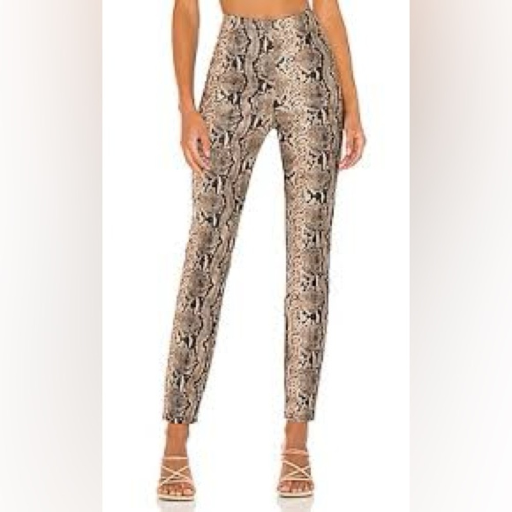 Donna Snake Pant in Brown Snake
superdown